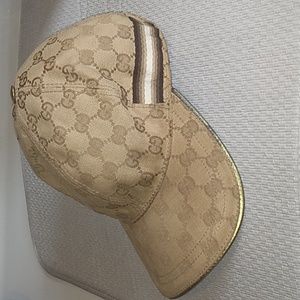 90s Gucci GG Canvas Baseball Cap